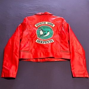 Red Southside Serpents Riverdale Cheryl Blossom Jacket